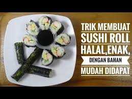 Cara membuat sushi teriyaki : Cara Membuat Sushi Roll Halal Hemat Enak Dengan Bahan Mudah Didapat Youtube