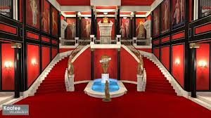 Scarface Mansion Interior Design Foyers Sims House Design Fancy Houses