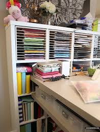 If you've seen jennifer mcguire's blog lately, you know there is an upcoming clean & simple card making class! Craft Room Tour 2016 Kwernerdesign Blog