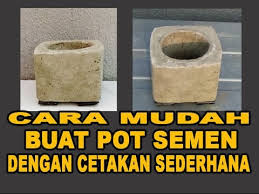Check spelling or type a new query. Cara Mudah Buat Pot Semen Dengan Cetakan Sederhana Youtube