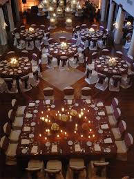 Chocolate And Ivory Square Head Table For 17 Guests Ffceweddings Chaircovers Dinner Event Kings Table Decor