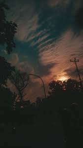  Senja Tanpamu Sky Aesthetic Nature Photography Scenery Wallpaper