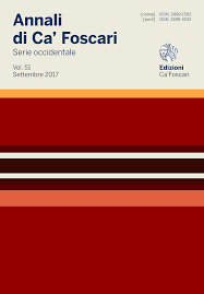 Http Edizionicafoscari Unive It Media Pdf Journals Annali Di Ca Foscari Serie Occidentale 2017 51 Iss 51 2017 Rgiwz1h Pdf