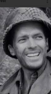 I just watched the 1959 movie Paratroop Command, a WWII flick with Jack  Hogan playing one of the soldiers. (He's a bit of a jerk--much like Kirby  was in early Combat episodes.)