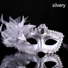 Rather than buying something that looked ugly and was expensive we had the idea to make the. Venice Half Face Lily Halloween Feather Mask Fancy Ball Party Princess Mask Masquerade Masks Female Ladies Big Flower Masks Masquerade Feather Mask Masquerade