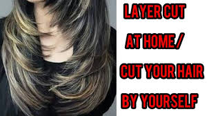 Take your short bob hairstyle and make it bounce with tons of layers throughout. 20 Simplest Ideas How To Cut Your Own Hair At Home Hair Adviser