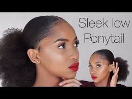 Check spelling or type a new query. Sleek Low Ponytail Hair Tutorial On Natural 4c Hair Ayanda Zebe South African Beauty Youtuber Low Ponytail Hairstyles Hair Ponytail Styles Sleek Hairstyles