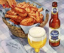 American Vintage Ad S Food And Drink Food Pabst Blue Ribbon Beer Retro Recipes
