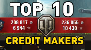 World Of Tanks Top 10 Credit Makers