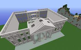 This floor has 10 rooms, 1 main corridor, 6 lavatories. White House Replica Minecraft Map