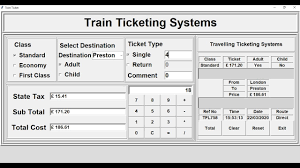 Save user information and manage data! How To Create An Advanced Train Ticketing System In Python Full Tutorial Youtube