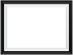 Black And White Frame Png Black White Border Frame Transparent Png Image Clip Art Png Images Black And White