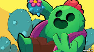 Shop unique custom made canvas prints, framed prints, posters, tapestries, and more. Spike Brawler Brawl Stars Background Brawl Stars Wallpapers Clasher Us