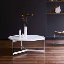 (11) £170.00 free uk delivery. Coffee Table In White Metal Coffee Table At Tikamoon