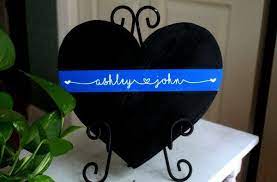 9 Personalized Police Officer Gift Police Engagement Etsy In 2020 Police Wedding Gifts For Office Police Officer Gifts