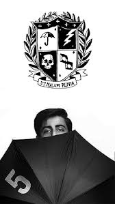 Black And White Umbrella Wallpaper The Umbrella Academy Wallpapers De Filmes Netflix Filmes E Series Papeis De Parede Para Iphone