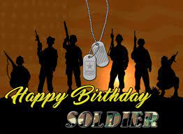 United States Army Us Army Happy Birthday Soldier Post Card Hd Hq Dog Tags Soldiers Army S Birthday Military Birthday Us Army Birthday