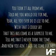 I Just Wanna Know When Did You Get So Cold Nf Lyrics Nf Quotes Music Quotes Lyrics