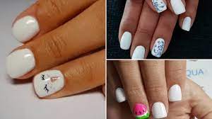 Quieres tener unas uñas cortas decoradas y que se vean hermosas? Unas Blancas 2020 Blogmujeres Com