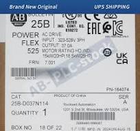 New A-B 25B-D037N114 PowerFlex 525 18.5kW 25Hp AC Drive 3PH 3 Phrase