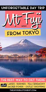 Best Tokyo To Mt Fuji Day Trip Lakes Sacred Sites Shopping
