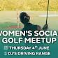 Chip & Chat: DJ's Driving Range - Womens Social