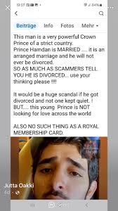 Prince hamad love and wife