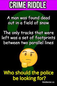The parallel lines mystery riddle. Mystery Riddles To Test Your Logic Detective Riddles Riddlester