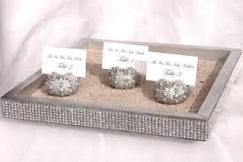 Escort cards have your guest names and table numbers written on them. How To Make An Etsy Inspired Escort Card Tray Diy Best Destination Wedding