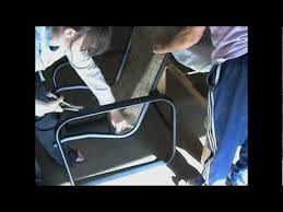 Slings Part 3 How To Replace A Chair Tropitone Chair Modern Patio Furniture Tropitone Patio Chairs