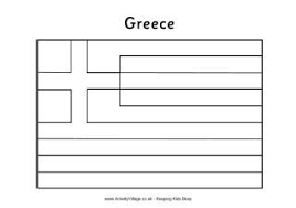 Greece Flag Printables Greece Flag Greek Flag Flag Coloring Pages