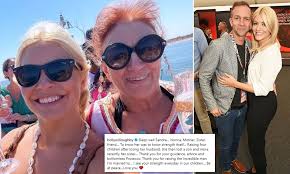 Holly Willoughby reveals her mother-in-law Sandra has died