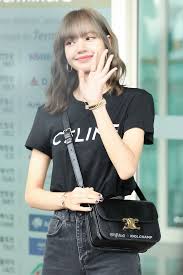Lisa Lalisa Manoban X Celine Blackpink Lisa Lisa Blackpink Lalalalisa M Blackpinklisa Lisa Fashion Outfits Face Blackpink Fashion Blackpink Celine Bag