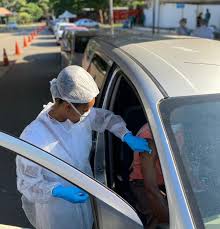Contra a gripe, a partir das 18h, a partir deste link. Governo De Goias Realiza Vacinacao Drive Thru Contra A Covid 19 No Serra Dourada Secretaria Da Saude