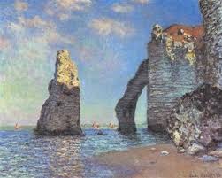Claude Monet Les Falaises D Etretat 1885 Monet Art Impressionniste Monet Peinture