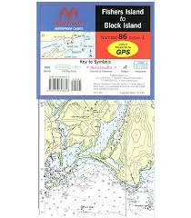 Maptech Fishers Island To Block Island Waterproof Chart