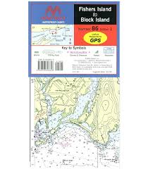 maptech fishers island to block island waterproof chart