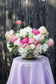 Garden Bride Flower Guide Ruffled Pink Wedding Flowers Spring Wedding Centerpieces Bride Flowers