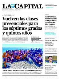 Los ingresos ya no serán, como solía suceder, todos a la misma hora, a las 7:30 en el caso del turno mañana. Uzivatel Diario La Capital Na Twitteru Buenmiercoles La Tapa De Hoy Vuelven Las Clases Presenciales Para Los Septimos Grados Y Quintos Anos Todas Las Noticias En Https T Co 6btheqdg8q Https T Co B3purz1esp
