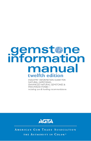 Complete Guide Gem Stone Information Manual Chart