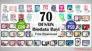 Baby vectors photos and psd files free download. Free 70 Desain Biodata Bayi Format Cdr Dan Psd Siap Edit Tutoriduan Com
