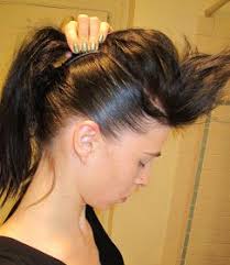 Inspired Xpression How To Make A Mohawk With Long Hair Long Hair Styles Hair Styles Punk Hair
