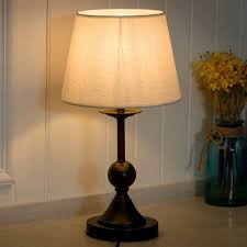 Home Living Room 10 Antique Brass Bedside Table Lamp With Led Bulb Bedroom Lamp Bedside Table Lamps Bedside Table Brass Table Lamp