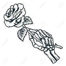 Tattoo Vorlagen Zeichnung Rosen In 2020 Hand Holding Rose Hand Tattoos How To Draw Hands