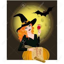 Music video for my single happy halloween. Happy Halloween Greeting Card With Beautiful Witch Illustration Royalty Free Cliparts Vectors And Stock Illustration Image 7886554