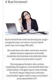 Contoh soalan temuduga pembantu penyediaan makanan. Resume Kreatif On Twitter Tips Temuduga Kerajaan Spa Cara Lulus Iv Penjawat Awam Kebanyakan Ramai Calon Terkandas Semasa Temuduga Kalau Korang Nak Tau Keulusan Akdemik Bkn Faktor Utama Utk Berjaya