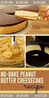 Easy Cheesecake Recipes No Bake Peanut Butter Cheesecake Easy Cheesecake Recipes Cheesecake Recipes Peanut Butter Cheesecake Recipes