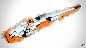 Awp Asiimov Created By Dunno Csgo Wallpapers