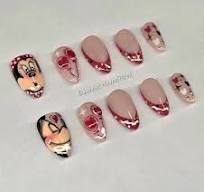 I had fun doing this Mickey & Minnie mouse set! Featuring ...