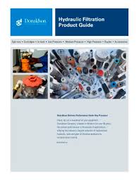 Hydraulic Filtration Donaldson Pdf Catalogs Technical